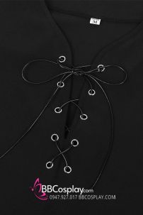 Áo Hiệp Sĩ Trung Cổ - Màu Trắng Đen