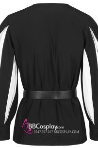 Áo Hiệp Sĩ Trung Cổ - Màu Trắng Đen