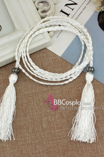 Dây Phụ Kim Tuyến - Obijime - Trắng