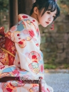 Thắt Lưng Cho Kimono Và Yukata Nhật Gấm Đỏ