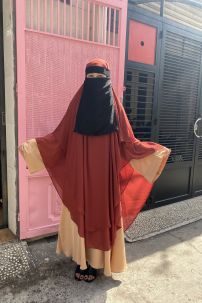 Đồ Hồi Giáo Hồng Kem