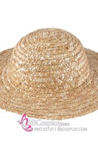 Mũ Rơm Màu Tự Nhiên Rộng Vành