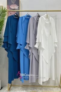 Đồ Hồi Giáo Màu Xanh Bạc Hà