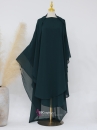 Khăn Trùm Khimar Màu Xanh Rêu