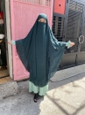 Khăn Trùm Khimar Màu Xanh Rêu