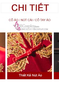 Đồ Cưới Phong Cách Trung Hoa Mẫu Đỏ Xanh Đính Cườm Long Phụng 2024