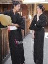 SET YUKATA ( MẪU ĐEN)