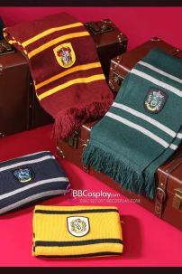 Khăn Choàng Cổ Thi Đấu Trường Hogwarts - Nhà Godric Gryffindor Dài 175Cm X 25Cm