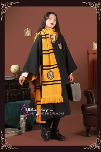 Khăn Choàng Cổ Thi Đấu Trường Hogwarts - Helga Hufflepuff Dài 175Cm X 25Cm