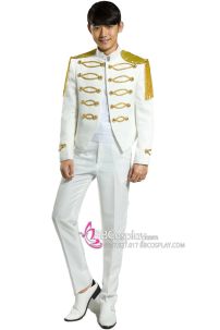 Đồ Hoàng Tử Bạch Mã  Trắng Phối Vàng Sang Chảnh