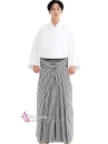 Hakama Sọc Đen Trắng