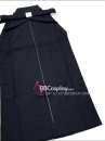 Chỉ Hakama Đen Trơn Chuẩn Nhật