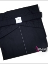 Chỉ Hakama Đen Trơn Chuẩn Nhật
