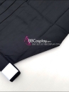 Chỉ Hakama Đen Trơn Chuẩn Nhật