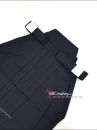 Chỉ Hakama Đen Trơn Chuẩn Nhật