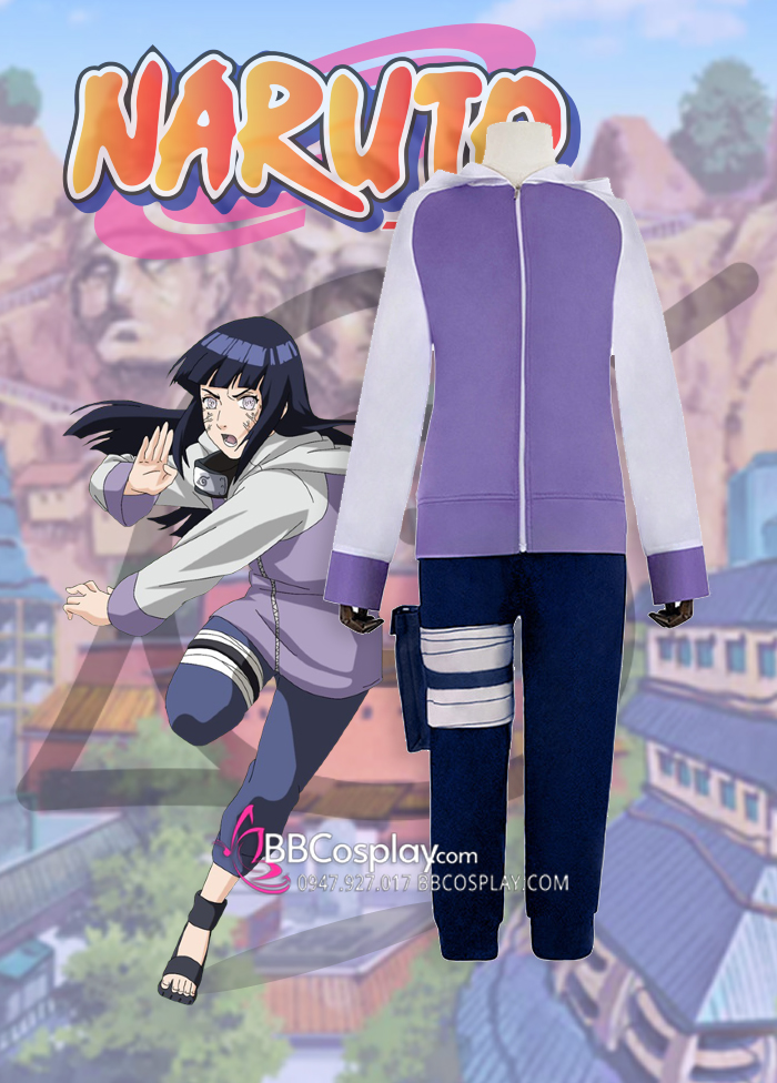 Trang Phục Hyuga Hinata - Thời Niên Thiếu (NARUTO)