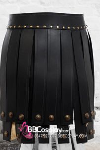 Giáp Eo Thời Trung Cổ Phong Cách Chiến Binh - Màu Đen