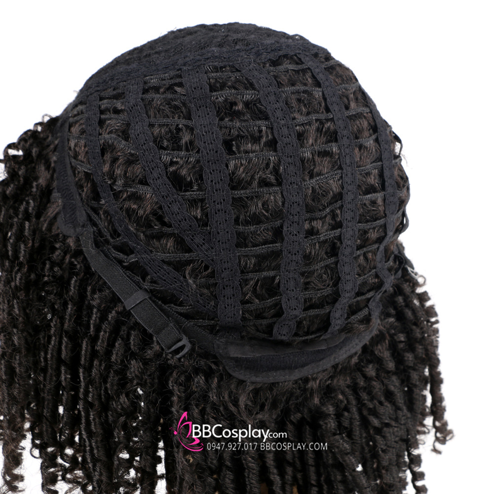 Tóc Giả Xoăn Kiểu Dreadlock - Màu Nâu