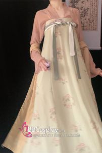 Hán Phục Chiết Ngực Tố Lâm Y