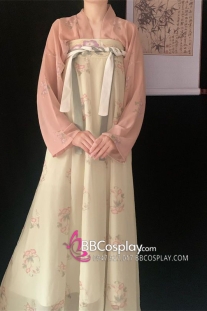 Hán Phục Chiết Ngực Tố Lâm Y