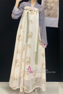 Hán Phục Chiết Ngực Thanh Tiêu Y