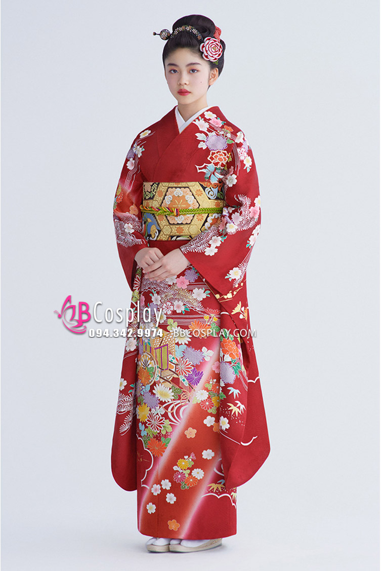 Thắt Lưng - Obi Kimono Truyền Thống Chuẩn Nhật