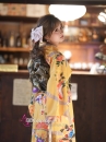 Furisode Kimono Suzuko No Aki - Vàng Chiều Thu Của Nhánh Tuyết Tùng