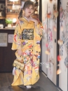 Furisode Kimono Suzuko No Aki - Vàng Chiều Thu Của Nhánh Tuyết Tùng