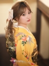 Furisode Kimono Suzuko No Aki - Vàng Chiều Thu Của Nhánh Tuyết Tùng