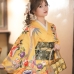 Furisode Kimono Suzuko No Aki - Vàng Chiều Thu Của Nhánh Tuyết Tùng