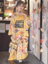 Furisode Kimono Suzuko No Aki - Vàng Chiều Thu Của Nhánh Tuyết Tùng