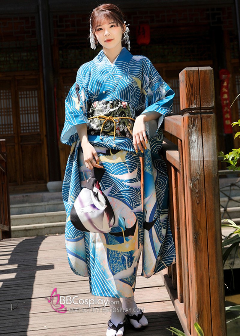 Mẫu thuê kimono nữ truyền thống sang trọng ở BBCOSPLAY