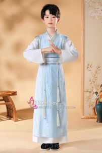 Đồ Cổ Trang Cho Bé Trai - Màu Xanh Dương Nhạt