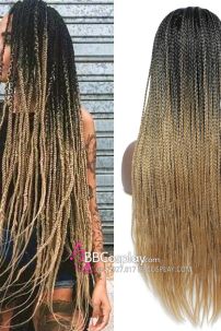 Tóc Giả Tết Nguyên Đầu Kiểu Châu Phi - Màu Vàng