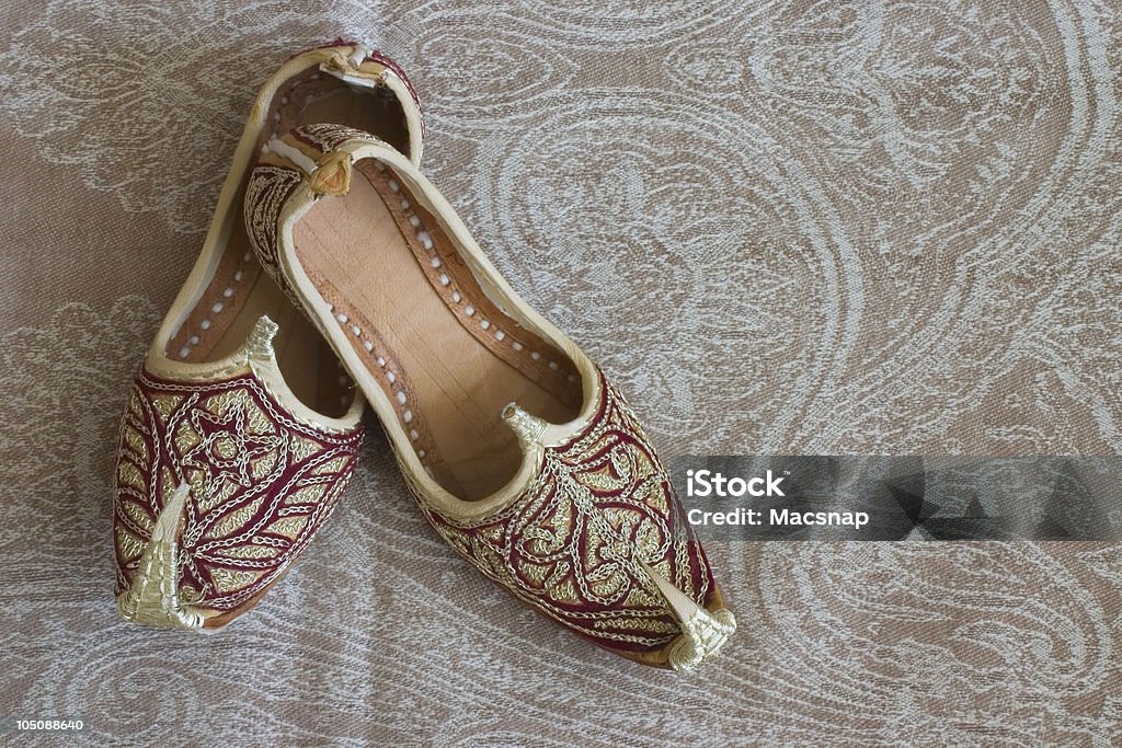 Giày Ấn Độ Cho Nam Tone Vàng Đỏ