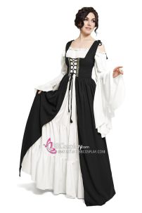 Đầm Phục Hưng Trung Cổ Phong Cách Viễn Tưởng - Màu Đen