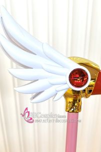 Quyền Trượng Mỏ Chim Kim Loại 90Cm - SAKURA Thủ Lĩnh Thẻ Bài