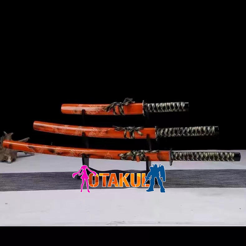 Bộ 3 Kiếm Katana Samurai Cam