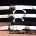 Bộ 3 Kiếm Katana Samurai Trắng Hoa Văn Thư Pháp