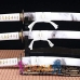 Bộ 3 Kiếm Katana Samurai Trắng Hoa Văn Thư Pháp