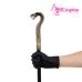 Gậy Quý Tộc Đầu Rắn Vàng Đồng Quyền Lực