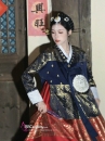 Hanbok Hoàng Cung Hàn Quốc - Áo Đen Váy Đỏ