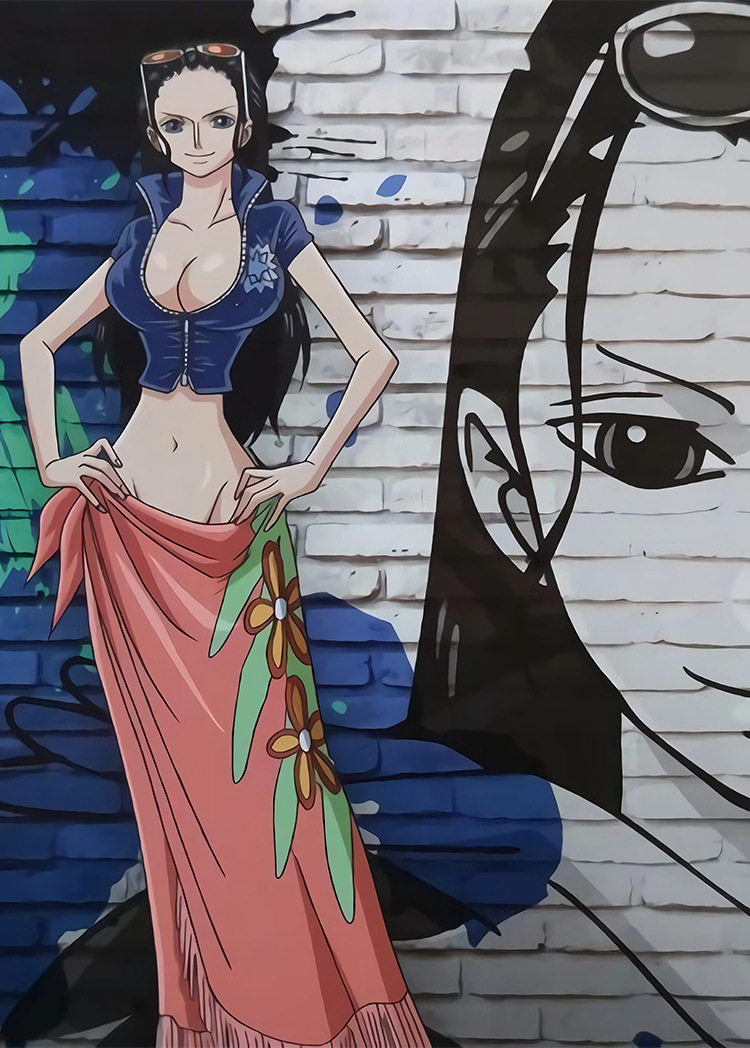 Trang Phục Nico Robin - Onepiece - Mẫu Vải Da Xịn