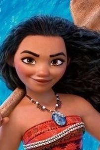 Tóc Đen Xoăn Dài - Cosplay Moana - Maui