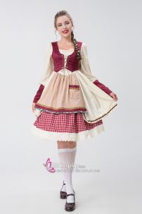 Đồ Cô Bé Quàng Khăn Đỏ Mẫu Vintage