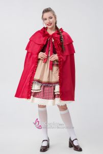 Đồ Cô Bé Quàng Khăn Đỏ Mẫu Vintage