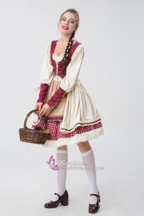 Đồ Cô Bé Quàng Khăn Đỏ Mẫu Vintage