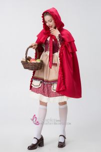 Đồ Cô Bé Quàng Khăn Đỏ Mẫu Vintage