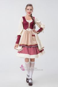 Đồ Cô Bé Quàng Khăn Đỏ Mẫu Vintage