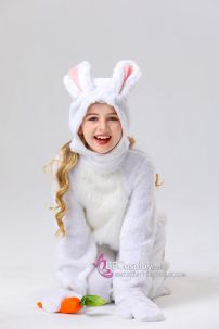 Đồ Thỏ Trắng Vải Lông Trắng